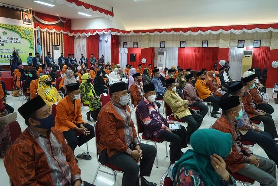 Pembukaan Mtq Xxxi Tingkat Sulawesi Selatan Digelar Secara Virtual