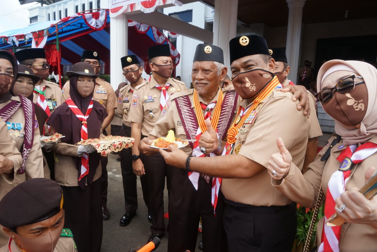 Bupati Bone Pembina Upacara Peringatan Hari Pramuka Ke-59 Tahun 2020 ...