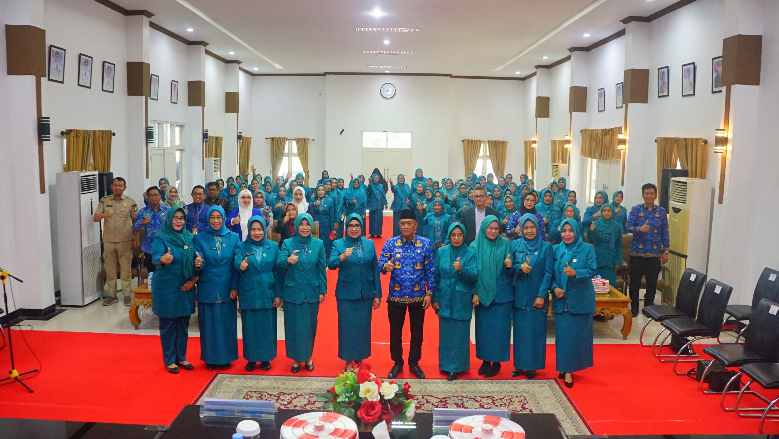 Pj Bupati Bone Lantik Pengurus Tim Penggerak Pkk Kabupaten Bone Masa Kepengurusan Tahun